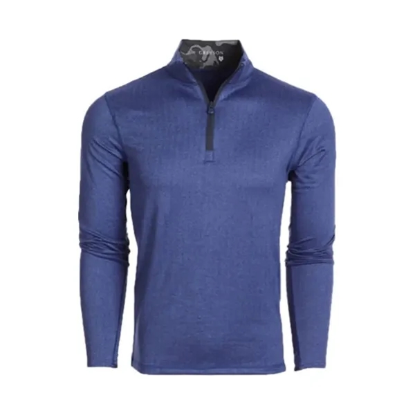 Greyson Men's Herringbone Tate Quarter-Zip - Greyson Men's Herringbone Tate Quarter-Zip - Image 0 of 1