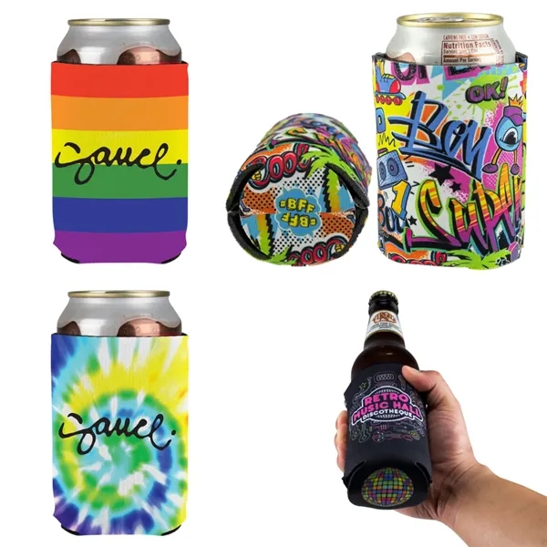 Full Color Neoprene Can Holder - Full Color Neoprene Can Holder - Image 0 of 3