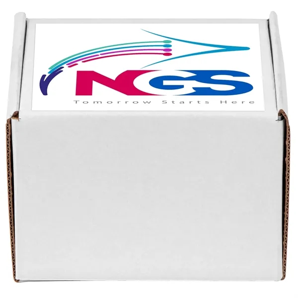 Full Color Printed Corrugated Box Small 6x6x4 For Mailers - Full Color Printed Corrugated Box Small 6x6x4 For Mailers - Image 2 of 3
