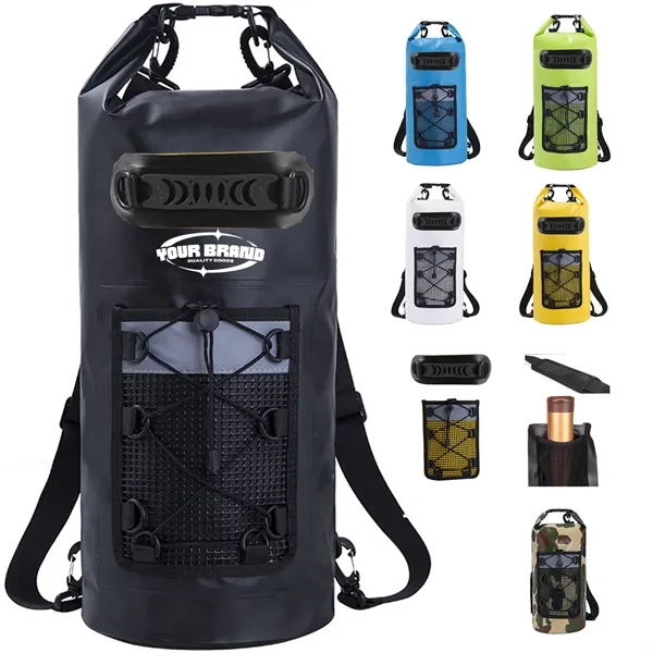 20L Roll Top Backpacks Waterproof Floating Marine Dry Bags - 20L Roll Top Backpacks Waterproof Floating Marine Dry Bags - Image 0 of 5