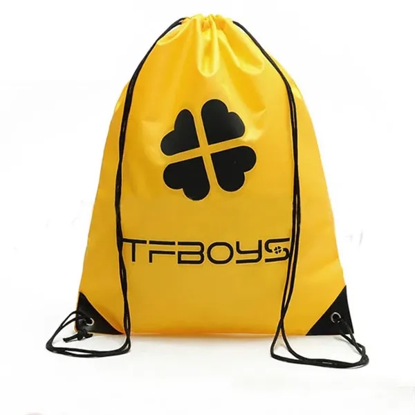 Drawstring 210D Polyester Cinch up Backpack - Drawstring 210D Polyester Cinch up Backpack - Image 0 of 1