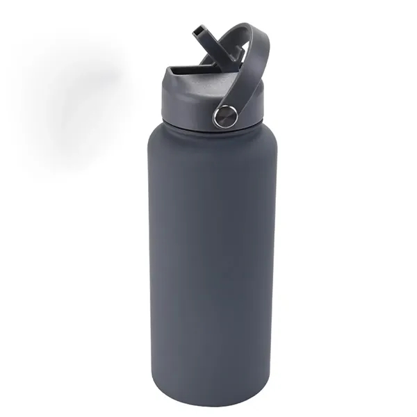 32Oz. Insulated Water Bottle W/ Straw Lid Vacuum Tumbler - 32Oz. Insulated Water Bottle W/ Straw Lid Vacuum Tumbler - Image 2 of 4