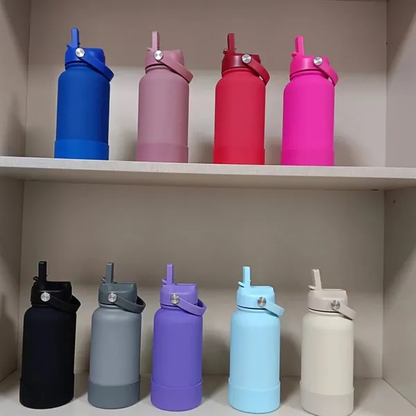 32Oz. Insulated Water Bottle W/ Straw Lid Vacuum Tumbler - 32Oz. Insulated Water Bottle W/ Straw Lid Vacuum Tumbler - Image 4 of 4