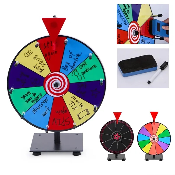 Writable Prize Wheel for Events Promotions - Writable Prize Wheel for Events Promotions - Image 0 of 4