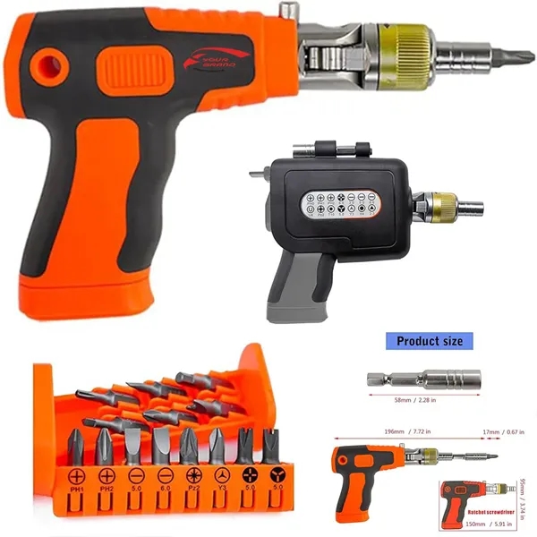 Ratchets Manual Disassembling Adjustable Screwdriver Bits - Ratchets Manual Disassembling Adjustable Screwdriver Bits - Image 0 of 3