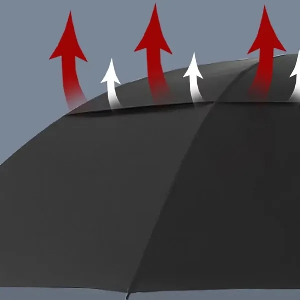 Golf Automatic Open Large Double Canopy Vented Umbrella - Golf Automatic Open Large Double Canopy Vented Umbrella - Image 4 of 4