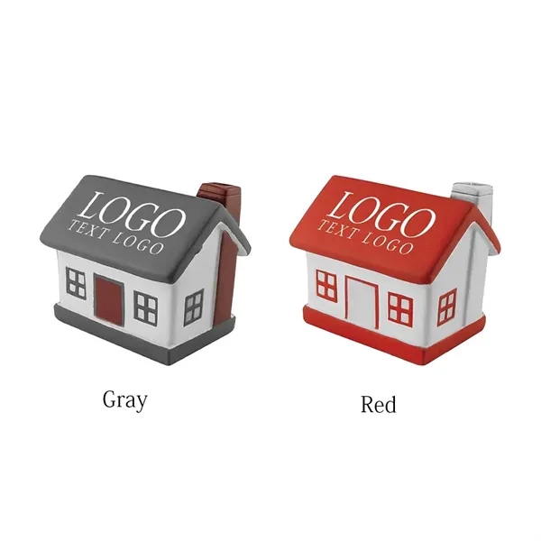 House Shaped Stress Ball - House Shaped Stress Ball - Image 1 of 7
