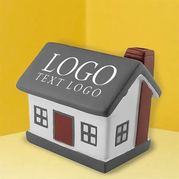 House Shaped Stress Ball - House Shaped Stress Ball - Image 0 of 7