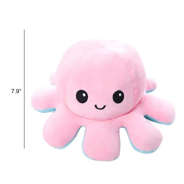 4 inch Octopus Reversible Plushie - 4 inch Octopus Reversible Plushie - Image 2 of 4