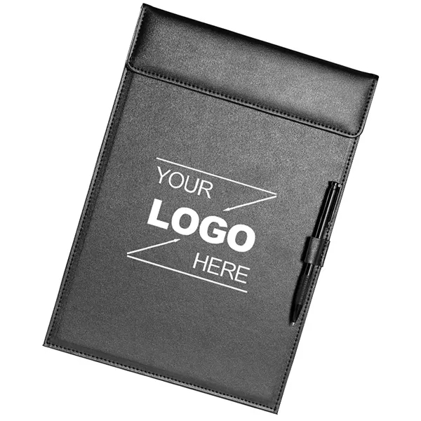 Leather A4 Letter Clipboards with Pen Holder - Leather A4 Letter Clipboards with Pen Holder - Image 0 of 7