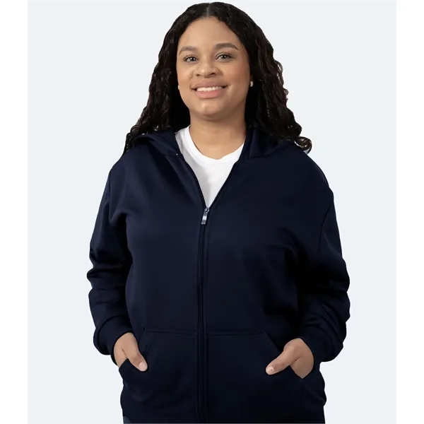 Unisex Full-Zip Hoodie - Real Basics - Unisex Full-Zip Hoodie - Real Basics - Image 2 of 2