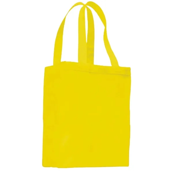 Large Canvas Shopping Tote w/5" Gusset - Colors - Large Canvas Shopping Tote w/5" Gusset - Colors - Image 4 of 5