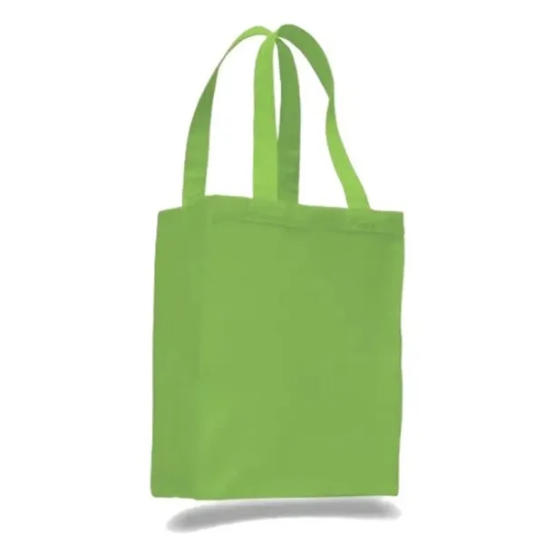 Large Canvas Shopping Tote w/5" Gusset - Colors - Large Canvas Shopping Tote w/5" Gusset - Colors - Image 5 of 5