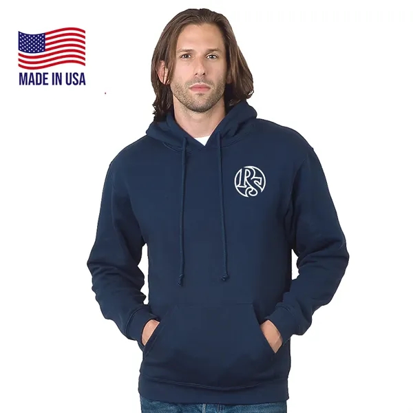 Made in USA Unisex Heavyweight Pre-Shrunk Pullover Hoodie - Made in USA Unisex Heavyweight Pre-Shrunk Pullover Hoodie - Image 0 of 18