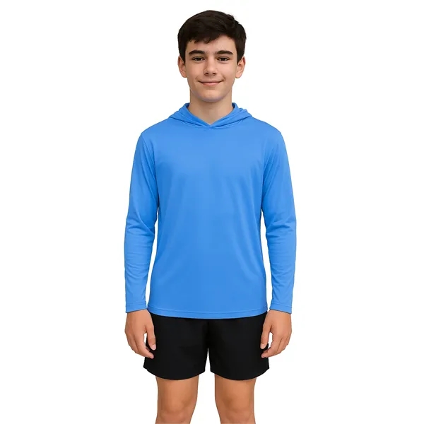 Kids Performance Fishing Hoodie - Kids Performance Fishing Hoodie - Image 1 of 9