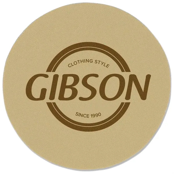 4" Round Foam Bud Coaster - 4" Round Foam Bud Coaster - Image 2 of 14