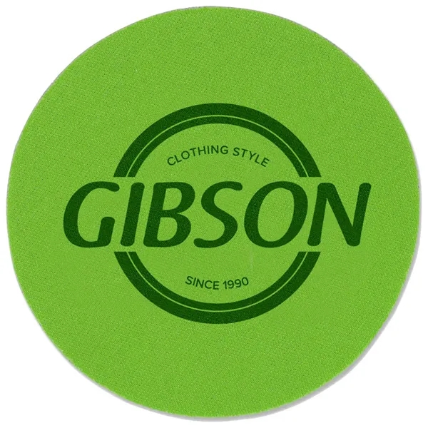 4" Round Foam Bud Coaster - 4" Round Foam Bud Coaster - Image 4 of 14