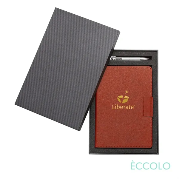 Eccolo® Carlton Journal/Clicker Pen Gift Set - Eccolo® Carlton Journal/Clicker Pen Gift Set - Image 5 of 6