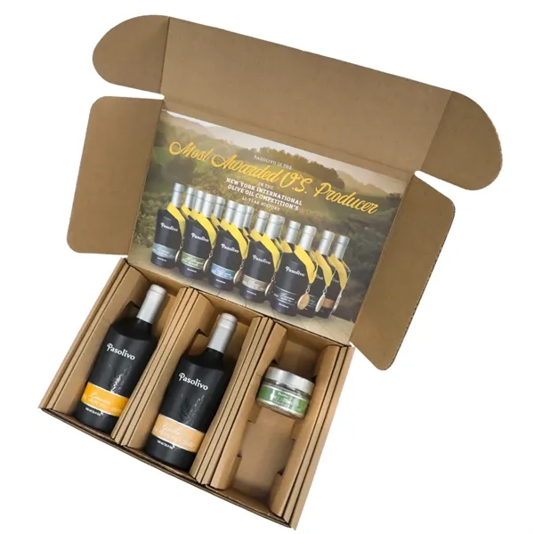 Lemon Olive Oil & Garlic Olive-Oil, Tuscan Spice Blend - Lemon Olive Oil & Garlic Olive-Oil, Tuscan Spice Blend - Image 2 of 3
