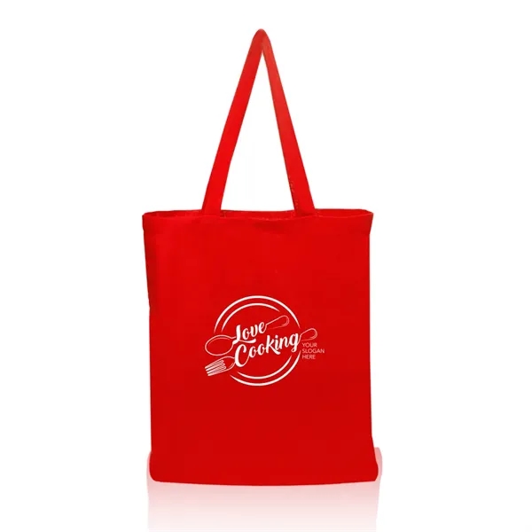 4 oz. Color Cotton Canvas Tote Bags - 4 oz. Color Cotton Canvas Tote Bags - Image 4 of 6