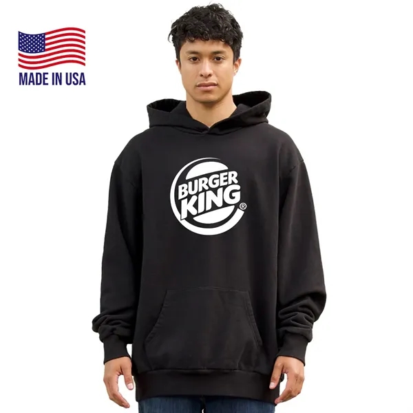 USA Made Unisex Magnum Heavyweight Fleece Hoody - USA Made Unisex Magnum Heavyweight Fleece Hoody - Image 0 of 2