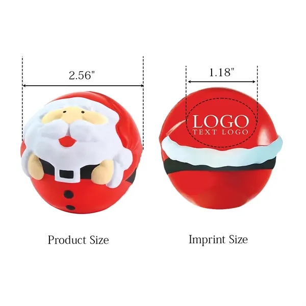 Santa Claus Stress Ball - Santa Claus Stress Ball - Image 1 of 6