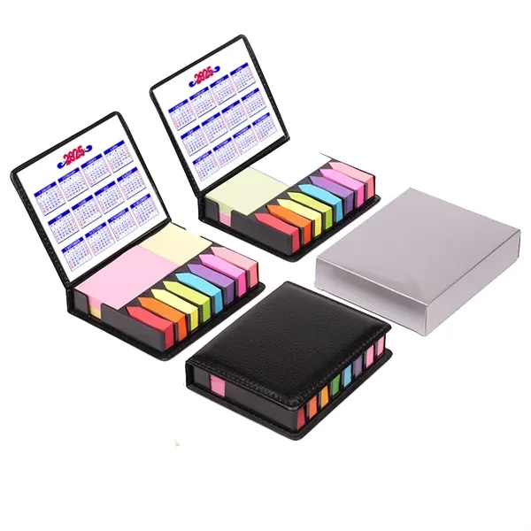 PU Leather Self-Stick Pads Memo Note Organizer - PU Leather Self-Stick Pads Memo Note Organizer - Image 1 of 1