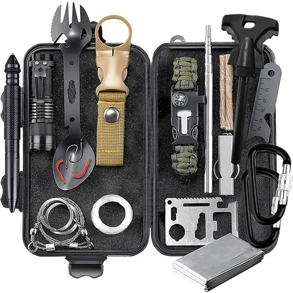 Ultimate Outdoor Survival Kit with Emergency Tools - Ultimate Outdoor Survival Kit with Emergency Tools - Image 0 of 7