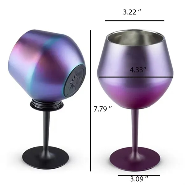 14OZ Detachable Stem Premium Stainless Steel Goblet - 14OZ Detachable Stem Premium Stainless Steel Goblet - Image 1 of 6