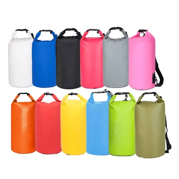 10L Waterproof Dry Bag Outdoor Lightweight Hiking Beach - 10L Waterproof Dry Bag Outdoor Lightweight Hiking Beach - Image 4 of 9