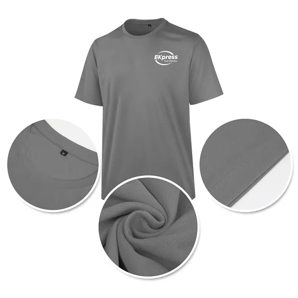 Men's UV Micro Mesh Short Sleeve T-Shirt - Men's UV Micro Mesh Short Sleeve T-Shirt - Image 1 of 5