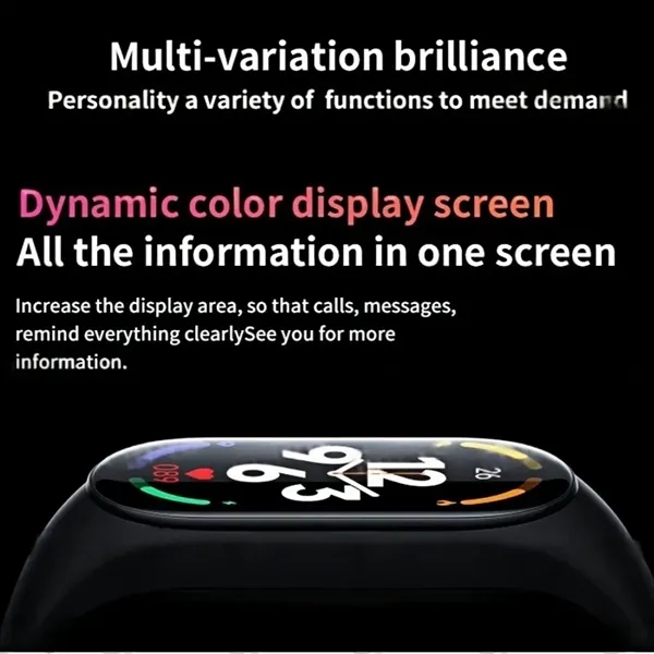 Smart Fitness Tracker with Heart Rate Monitoring - Smart Fitness Tracker with Heart Rate Monitoring - Image 1 of 4
