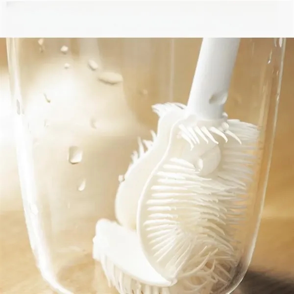Flexible Silicone Bottle Brush Long Handle 360 Clean - Flexible Silicone Bottle Brush Long Handle 360 Clean - Image 3 of 4