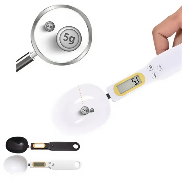 2-in-1 Scale Spoon 0.02-17.6oz Baking Multiuse Measuring Too - 2-in-1 Scale Spoon 0.02-17.6oz Baking Multiuse Measuring Too - Image 0 of 4