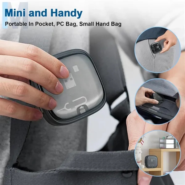 6-in-1 Fast Charging Cord Kit with Travel Storage Case - 6-in-1 Fast Charging Cord Kit with Travel Storage Case - Image 5 of 6