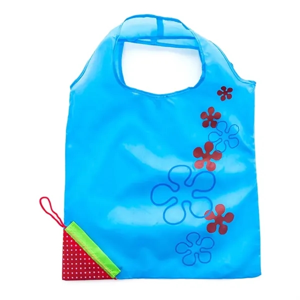 Reusable Folding Strawberry Tote Bag For Shopping - Reusable Folding Strawberry Tote Bag For Shopping - Image 3 of 3
