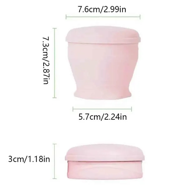6OZ Silicone Collapsible Travel Cup - 6OZ Silicone Collapsible Travel Cup - Image 1 of 5