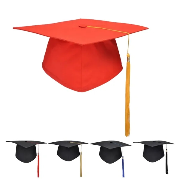 Custom Unisex Adult  Graduation Cap With Tassel - Custom Unisex Adult  Graduation Cap With Tassel - Image 0 of 3