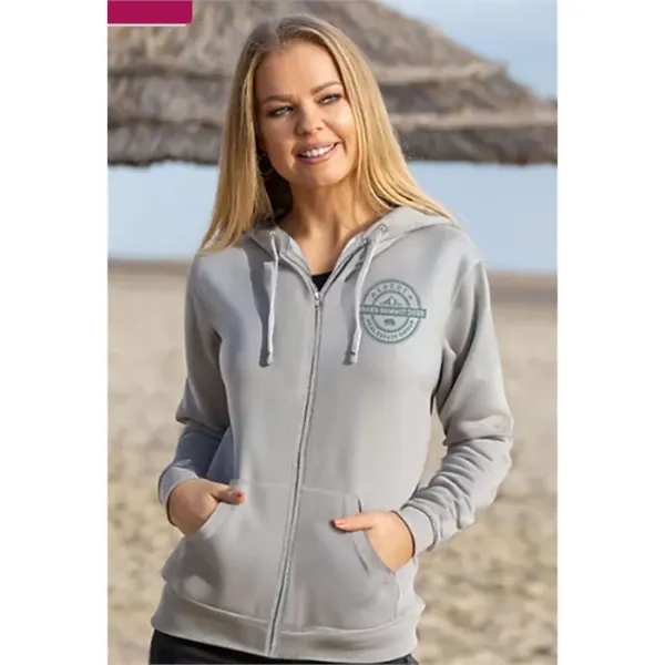 Adult Fleece Full Zip Hoodie - Embroidered