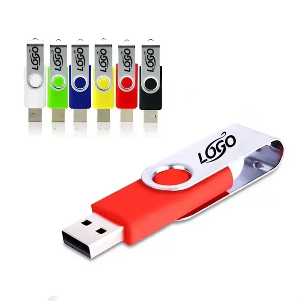 8GB Classic Metal Rotating USB Flash Drive MOQ100PCS - 8GB Classic Metal Rotating USB Flash Drive MOQ100PCS - Image 0 of 2