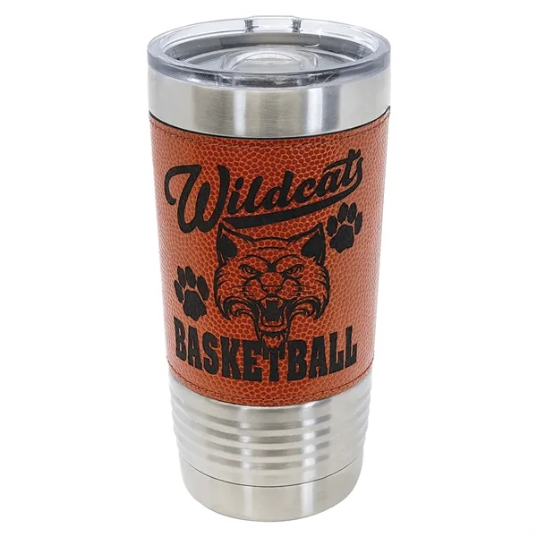 Polar Camel 20oz Leatherette/Stainless Sports Steel Tumblers - Polar Camel 20oz Leatherette/Stainless Sports Steel Tumblers - Image 4 of 15
