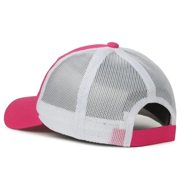 Heavy Garment Washed Mesh Back Cap - Heavy Garment Washed Mesh Back Cap - Image 44 of 46