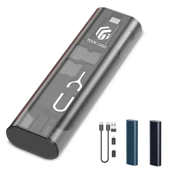 Compact charging cable usb adapter convertor kit - Compact charging cable usb adapter convertor kit - Image 0 of 3