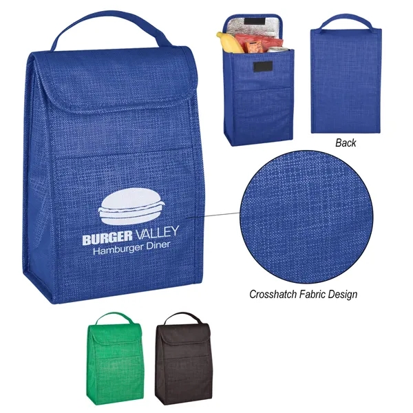 Crosshatch Lunch Bag - Crosshatch Lunch Bag - Image 0 of 23