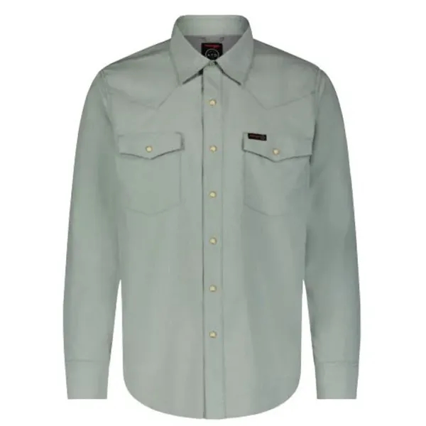 Long Sleeve Drover Utility Shirt - Long Sleeve Drover Utility Shirt - Image 2 of 2
