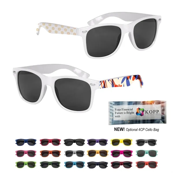 Full Color Malibu Sunglasses - Full Color Malibu Sunglasses - Image 0 of 60