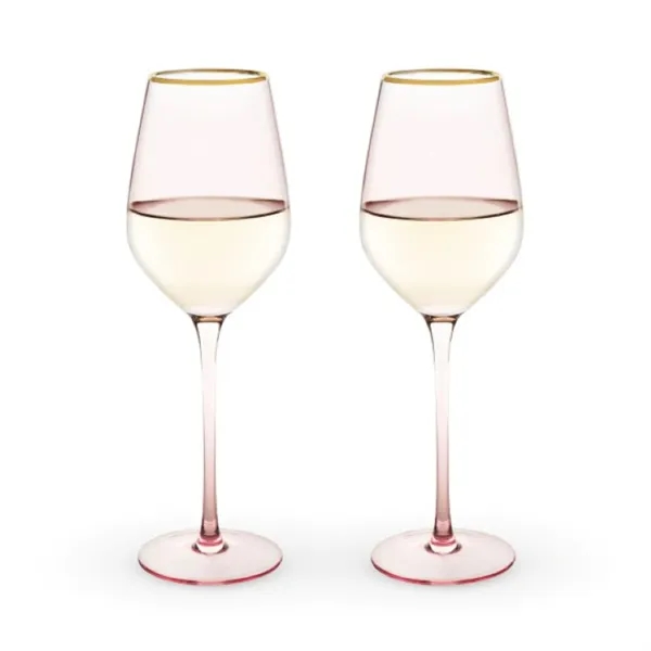 Twine Living® Rose Crystal White Wine Glass - Twine Living® Rose Crystal White Wine Glass - Image 7 of 7