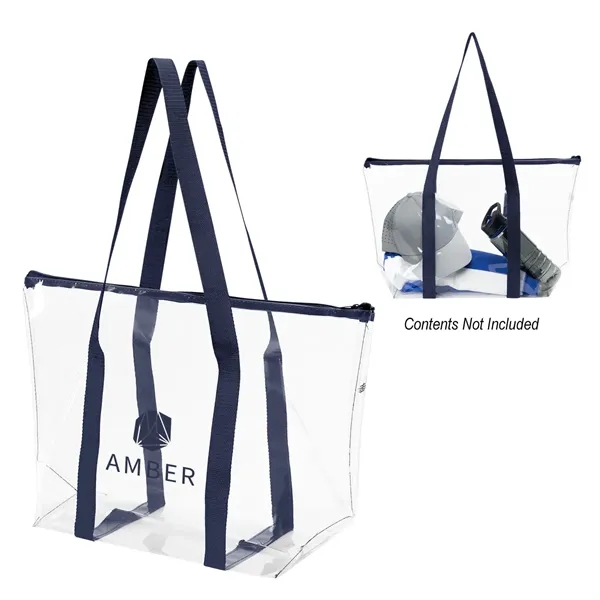 Laguna Beach Clear Tote Bag - Laguna Beach Clear Tote Bag - Image 6 of 6