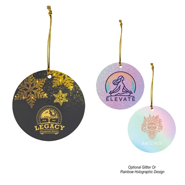 Acrylic Ornament - Circle - Acrylic Ornament - Circle - Image 0 of 1