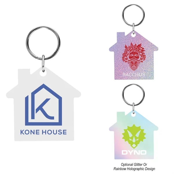 Acrylic Key Tag - House - Acrylic Key Tag - House - Image 1 of 4